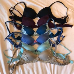 Victoria’s Secret Body No Wire Bra Lot of 6 34a